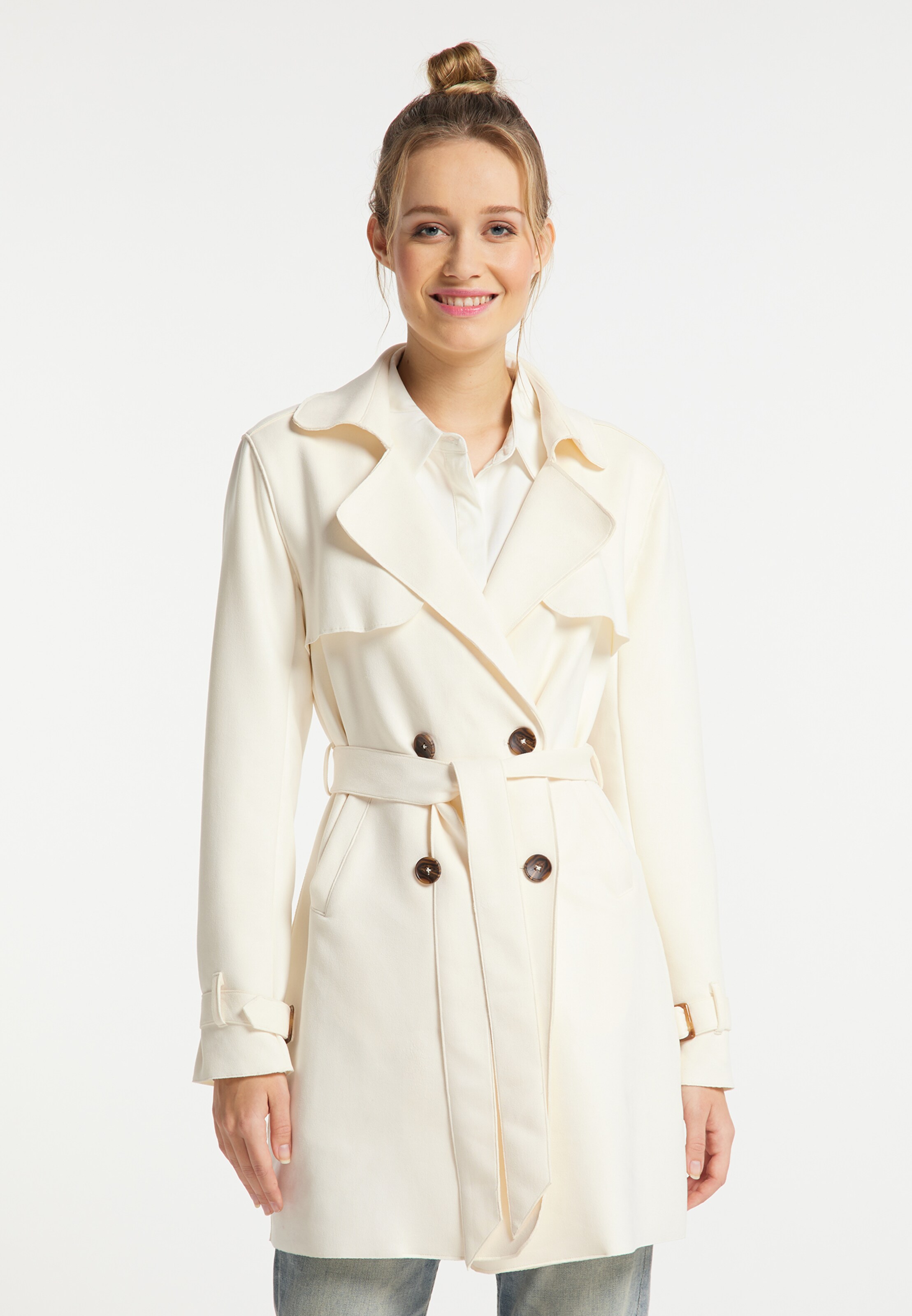 Trenchcoat damen weiss Clearance